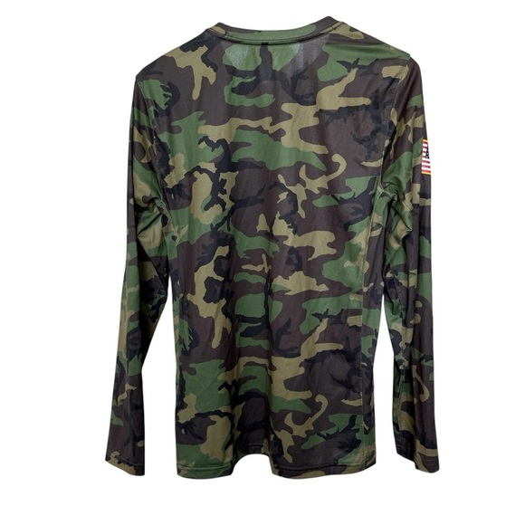 Nike Men's Camo OSU Cowboys Military Appreciation Long Sleeve Tee S DRI-FIT - Picture 6 of 12